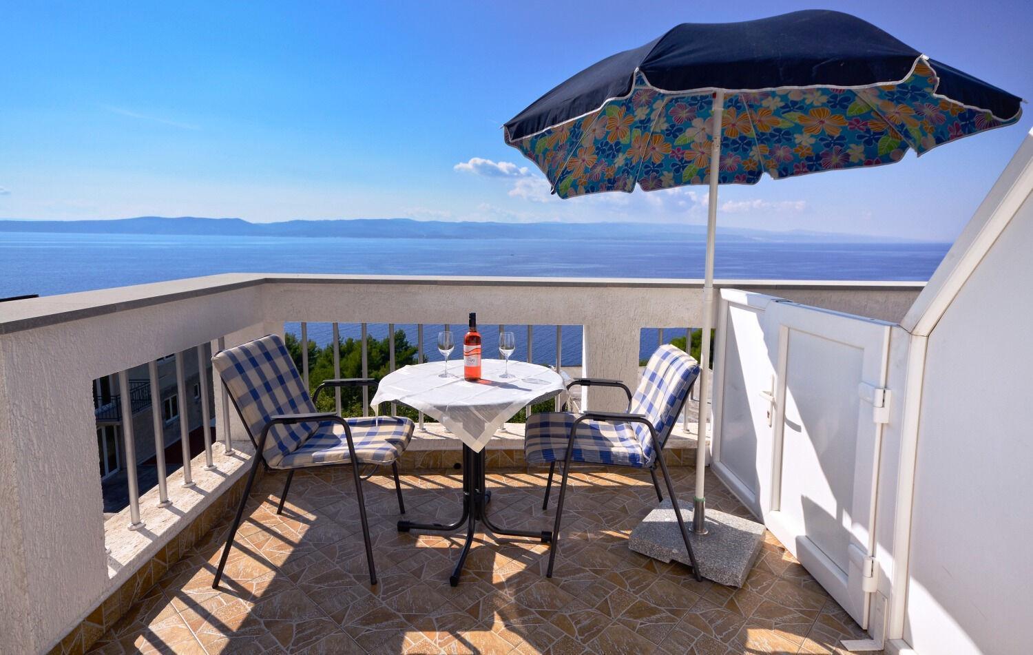 Apartments Via - 250 M From Sea Brela Exterior photo