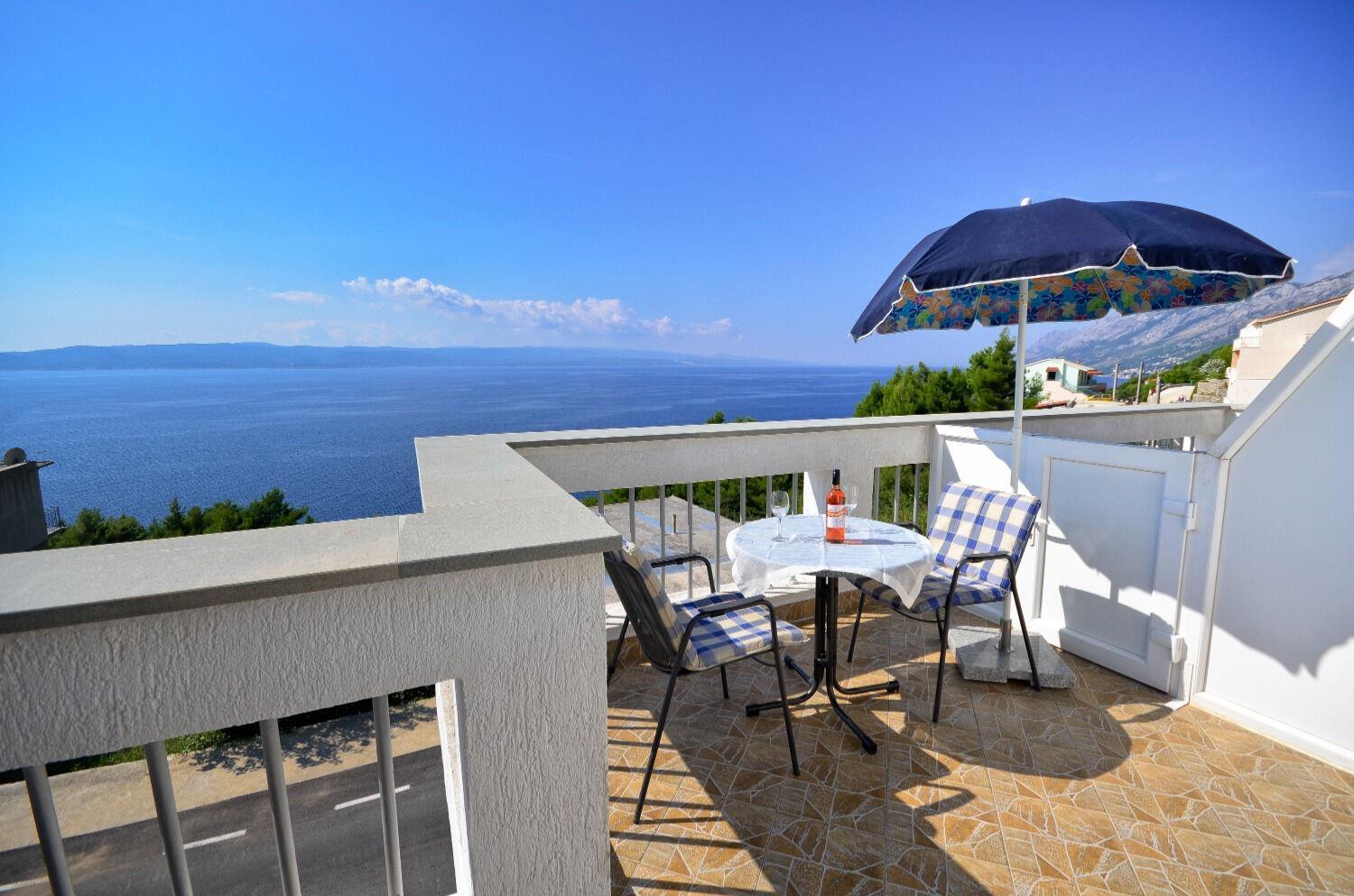 Apartments Via - 250 M From Sea Brela Exterior photo